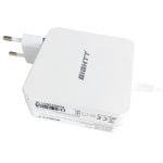 Eightt EC65 Caricabatterie per dispositivi mobili Universale Bianco AC Ricarica rapida Interno