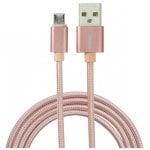 Eightt ECM-1P Cable USB 2.0 a Micro-USB 1m Rosa