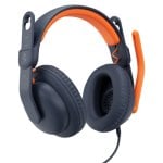 Logitech Zone Learn Auriculares Circumaurales para Estudiantes USB-C Azul/Naranja Logitech Zone Learn Auriculares Circumaurales para Estudiantes USB-C Azul/Naranja