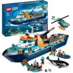 LEGO City Esploratori dell'Artico Barca 60368 815 pezzi
