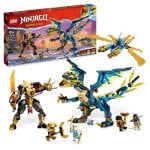 LEGO® NINJAGO® 71796 Elemental Dragon vs. Kaiserin Mekka (1038 Teile)