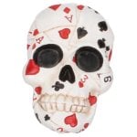 Nemesis Now Flaschenöffner Totenkopf-Kartenspiel mit Magnet 8cm