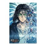 Erik Editores Poster Attack On Titan – Eren Yeager