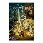 Erik Editores Poster Attack On Titan – Paradis Vs Marley