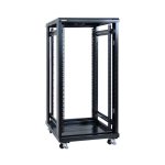 Rack de Chão Kimex 19" 15U 600x800mm Quadro Aberto