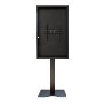 Kimex Soporte de Escaparate con Marco para Pantallas 55" Vesa 400x400 Max