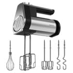 Frullatore a immersione Cecotec PowerTwist 500 Full Steel con 3 accessori 500W Nero