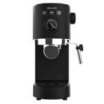 Cecotec Cafelizzia Fast Pro Caffettiera Espresso con Vaporizzatore 20 Barre Nero