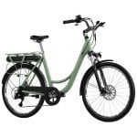 Elektrofahrrad Cecotec City 28" 80 km Reichweite Shimano 6-Gang Grün