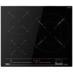 Plaque induction Teka MestrePaeller IZC 63320 MPS BK 3 foyers Zone XL 60 cm