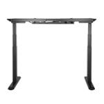 Kimex Base De Escritorio Motorizado Regulable En Altura 62-128 Cm Negra, Conectada