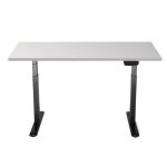 Bureau Motorisé Kimex 150x75cm, Hauteur 62-128cm, Contrôlé
