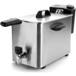 Lacor 69134 Elektrische Fritteuse 4L 2500W Edelstahl