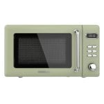 Mikrowelle Cecotec ProClean 5110 Retro Green 20L 700W mit Grill 8 Programme