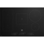 Placa de inducción Beko HII85770UFT 80 cm 5 zonas Negro