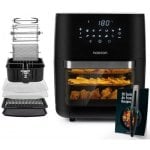 Friggitrice ad Aria Noaton A120 Ultra Pro 12L 1800W Touch Accessori Professionali