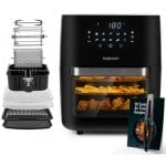 Friggitrice ad aria Noaton A120 Ultra Pro 12L 1800W Nera