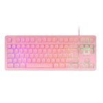 Tastiera da gioco Mars Gaming MK023 TKL H-Mech FRGB Rosa