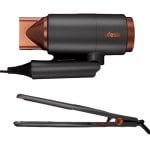 Ufesa My Glamour Pack Secador 2200W + Plancha Cerámica Negros