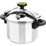 Monix Classica Pentola Rapida per Induzione da 6 Litri in Acciaio Inox