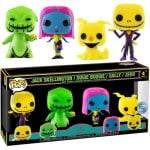 Funko Pop Disney L'Etrange Noël de Monsieur Jack Pack de 4 Jack Skellington/Oogie Boogie/Sally/Zero