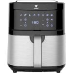 Thulos TH-FR6565 Friggitrice ad aria 8 programmi 6,5 L 1700 W Nero