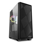 Sharkoon VS8 RGB Midi Tower Vidro Temperado USB-C 3.2 Preta
