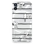 Funda Para Nothing Phone 1 Oficial De Peanuts Snoopy Rayas - Snoopy