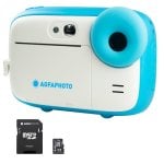 Pack Photo Agfa Realikids Instant CAM Bleu + 1 Carte Micro SD 32 Go