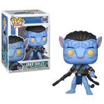 Avatar de filmes pop da Funko: A forma da água Jake Sully em batalha Avatar de filmes pop da Funko: A forma da água Jake Sully em batalha