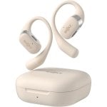 Auricolari Shokz OpenFit wireless Bluetooth Open-Ear IP54 con microfono beige