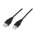 AISENS A101-0016 USB Kabel 1,8 m USB 2.0 USB A Schwarz AISENS A101-0016 USB Kabel 1,8 m USB 2.0 USB A Schwarz