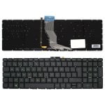 Clavier rétroéclairé vert pour ordinateur portable HP Pavilion série 15-ab (grande introduction)