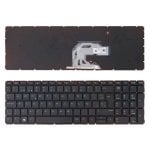 Tastatur für Laptop HP Probook 450 G6 455 G6 450r G6 Schwarz