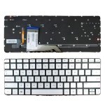 Teclado para Portátil HP Spectre 13-4000/4100/4200 x360 Plata Sin Marco