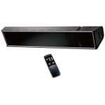 Sined Caldo Vetro Nero 2000 Chauffage Infrarouge Verre Noir 2000W