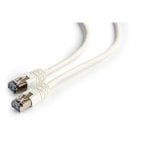 Câble réseau Gembird PP6-1M/W Cat6 F/UTP 1m blanc connecteurs RJ-45