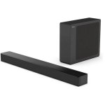 Barra de Som Hisense HS2100 2.1 240W Bluetooth HDMI Subwoofer Dolby Digital
