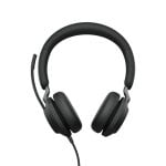 Auriculaires Jabra Evolve2 40 SE filaires USB-C pour appels et musique, Micro antibruit, Noir Auriculaires Jabra Evolve2 40 SE filaires USB-C pour appels et musique, Micro antibruit, Noir