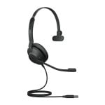 Jabra Evolve 2 30 USB-Headset für Büro/Callcenter, Schwarz