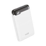 Coole externe Akku-Powerbank 5000 mAh Display 10W Weiß Coole externe Akku-Powerbank 5000 mAh Display 10W Weiß