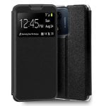 Cool Funda Flip Cover Liso Negro para Motorola Moto E13 Cool Funda Flip Cover Liso Negro para Motorola Moto E13