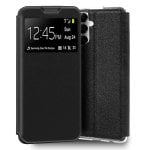 Coole glatte schwarze Flip-Cover-Hülle für Samsung Galaxy A05s