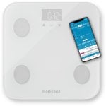 Bilancia Medisana BS 600 connect Analisi Corporea 180 kg Bluetooth Wifi Bianco