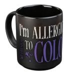 Erik Editores Taza Wednesday I'm Allergic To Color 350ml