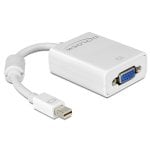 Delock 65130 Adaptador Mini DisplayPort 1.2 Macho a VGA Hembra Blanco