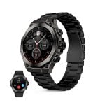 Ksix Titanium Bluetooth 55mm AMOLED Nero Taglia Unica IP67 SpO2 Cardiofrequenzimetro Sonno 5gg