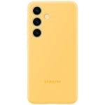 Samsung Funda de Silicona Amarilla para Galaxy S24