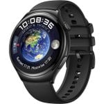 Huawei Watch 4 eSIM Bluetooth GPS NFC 46mm AMOLED Acier Noir Étanche 5ATM IP6X Pulsomètre