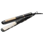 Haarglätter Bellissima Steam Ceramic & Keratin Dampf 170-230°C Schwarz Gold